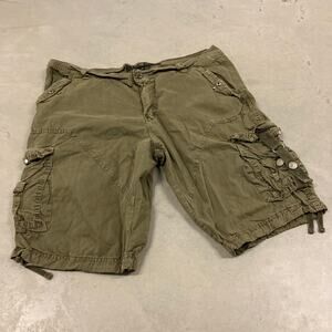 Vintage Y2K xray deconstructed cargo board shorts 36